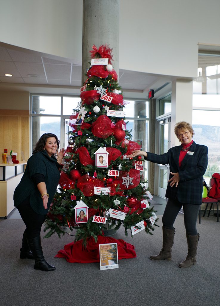 Royal LePage Christmas Tree for the Festival of Trees 2016, Frank Venables Auditorium